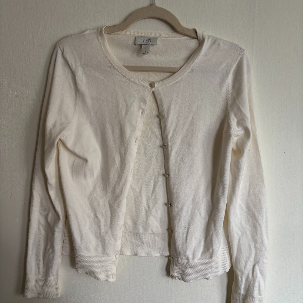 White Loft Cardigan